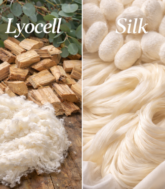 Lyocell och silke: likheter och skillnader