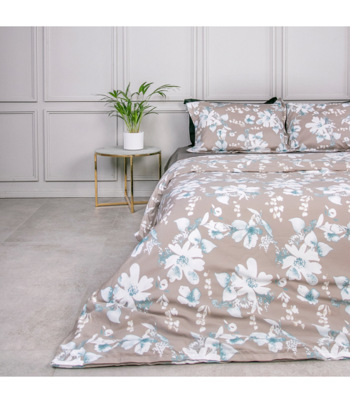 Premium satin påslakanset „Emory“. Satin påslakan