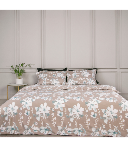 Premium satin påslakanset „Emory“. Satin påslakan