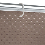 Duschdraperi „Brown triangles“, 180x180 cm Duschdraperi „Brown triangles“, 180x180 cm