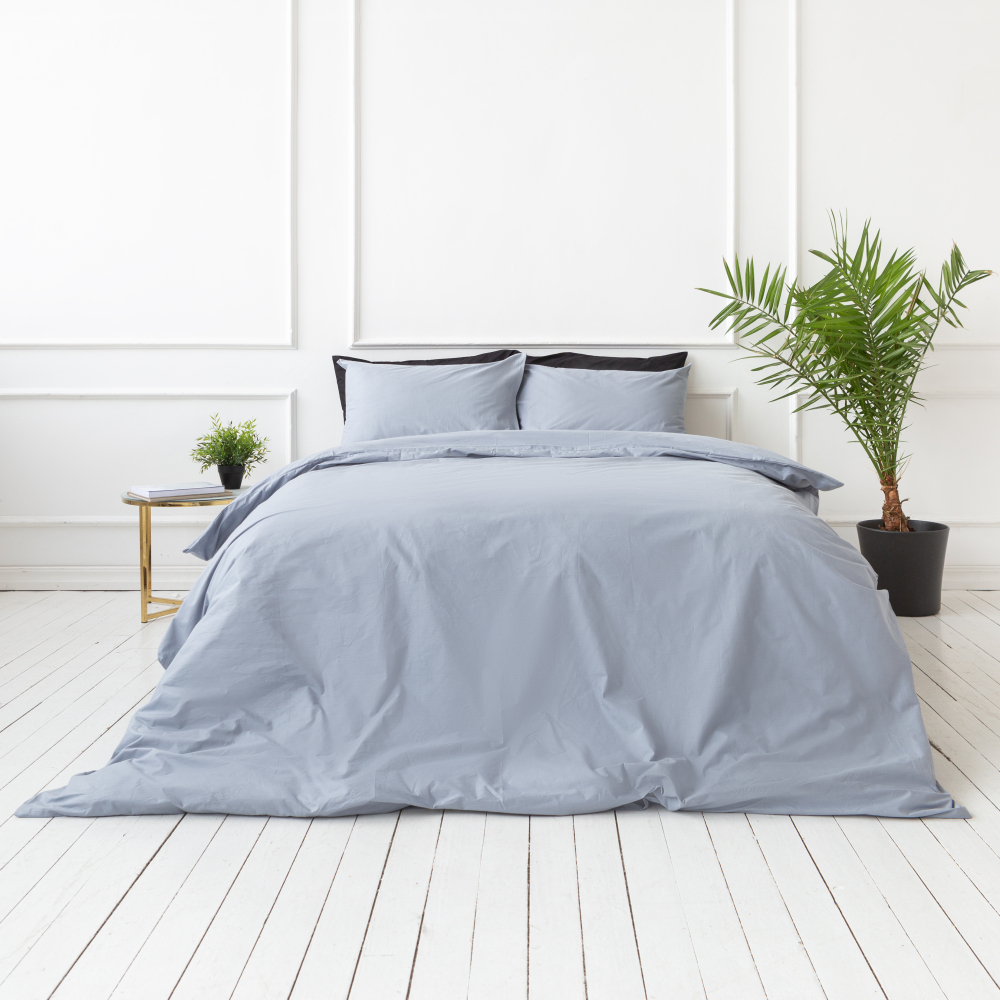 Percale påslakanset „Shale Grey Percale“. Enfärgade sängkläder, 140x200 cm, 150x200 cm, 160x200 cm, 180x200 cm, 200x200 cm, 200x220 cm, 240x220 cm Percale påslakanset „Shale Grey Percale“. Enfärgade sängkläder, 140x200 cm, 150x200 cm, 160x200 cm, 180x200 cm, 200x200 cm, 200x220 cm, 240x220 cm