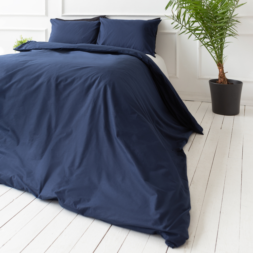 Percale påslakanset „Deep sea“. Percale sängkläder, 140x200 cm, 200x200 cm, 200x220 cm Percale påslakanset „Deep sea“. Percale sängkläder, 140x200 cm, 200x200 cm, 200x220 cm