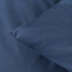 Percale påslakanset „Deep sea“. Percale sängkläder, 140x200 cm, 200x200 cm, 200x220 cm Percale påslakanset „Deep sea“. Percale sängkläder, 140x200 cm, 200x200 cm, 200x220 cm