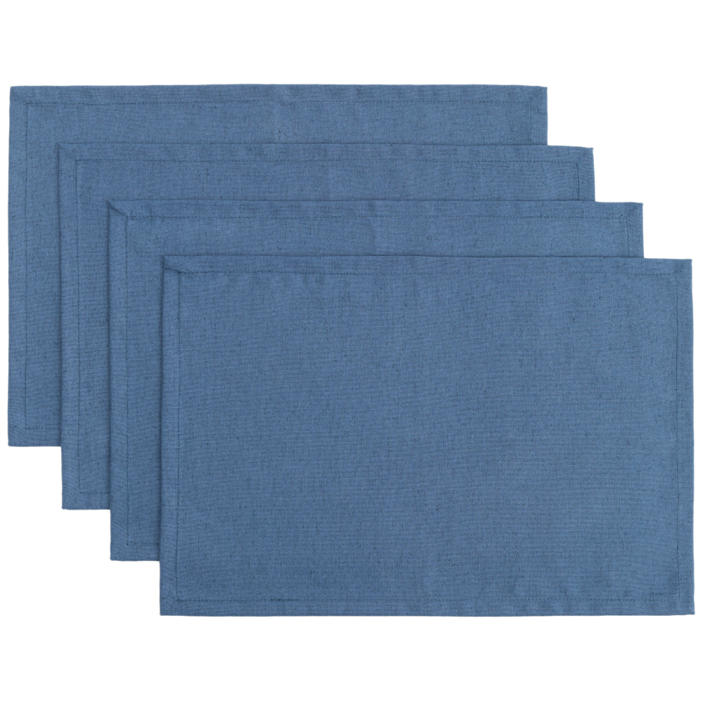 Bordsunderlägg „Linen royal blue“ 4 st.. Linnedukar, 30x45 cm Bordsunderlägg „Linen royal blue“ 4 st.. Linnedukar, 30x45 cm