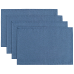 Bordsunderlägg „Linen royal blue“ 4 st.. Linnedukar, 30x45 cm Bordsunderlägg „Linen royal blue“ 4 st.. Linnedukar, 30x45 cm