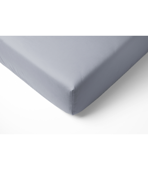 Satinlakan „Classic grey“. Lakan utan resår