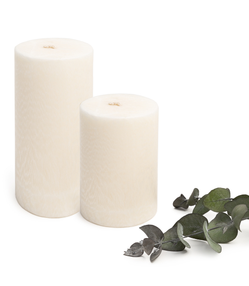 Handgjort ljus „Frost“ 1 st.. Ljus