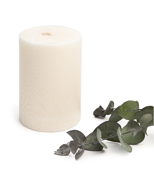 Handgjort ljus „Frost“ 1 st.. Ljus