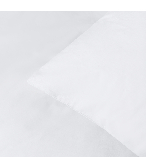 Påslakanset „White Cotton“. Bomull sängkläder