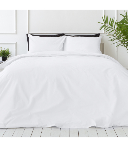 Påslakanset „White Cotton“. Bomull sängkläder