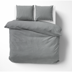 Satin påslakanset „Grey stripe 3 mm“. Satin påslakan, 200x220 cm Satin påslakanset „Grey stripe 3 mm“. Satin påslakan, 200x220 cm