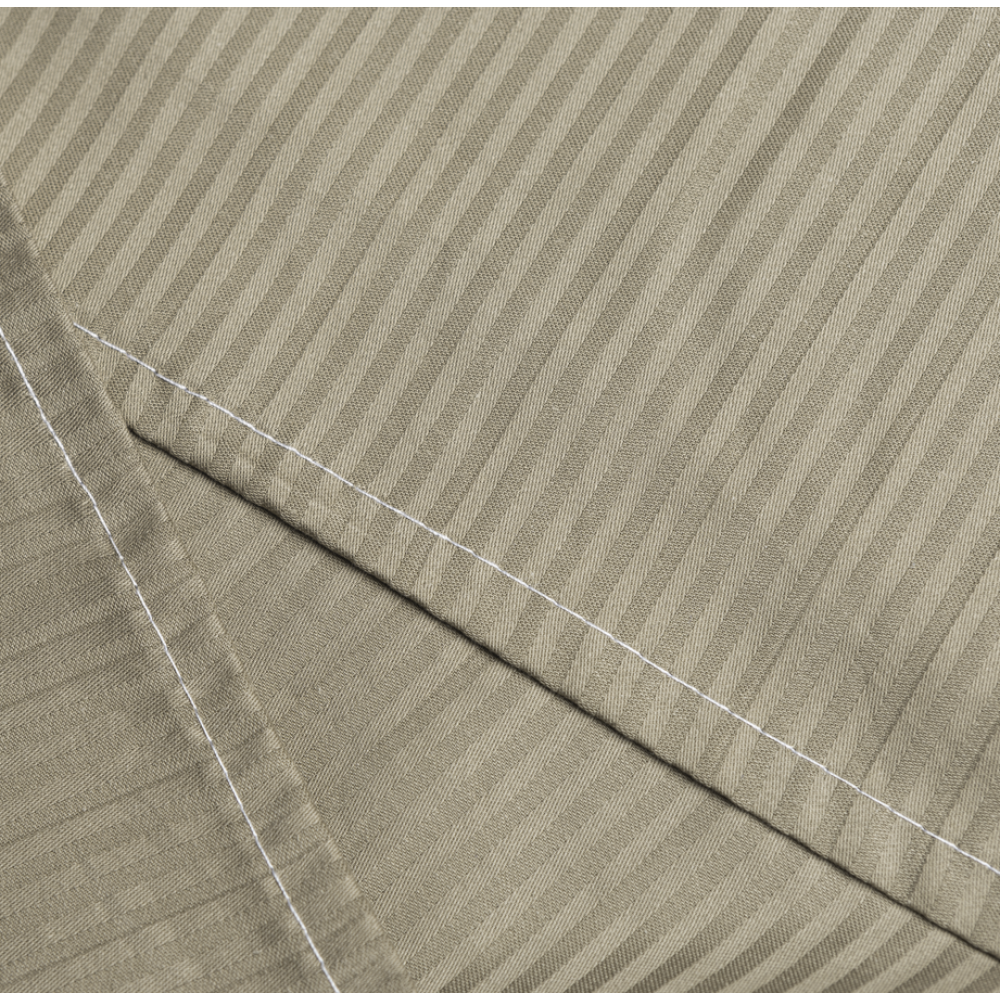 Premium satin påslakanset „Brown stripe 3 mm“. Bruna sängkläder, 160x200 cm, 200x220 cm Premium satin påslakanset „Brown stripe 3 mm“. Bruna sängkläder, 160x200 cm, 200x220 cm