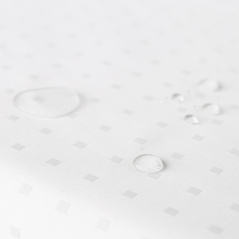 Duk „White square“. Bomullsdukar, 140x240cm, 140x300 cm Duk „White square“. Bomullsdukar, 140x240cm, 140x300 cm