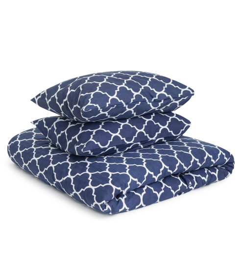 Patalynės komplektas „Morocco dark blue“. Bomull sängkläder