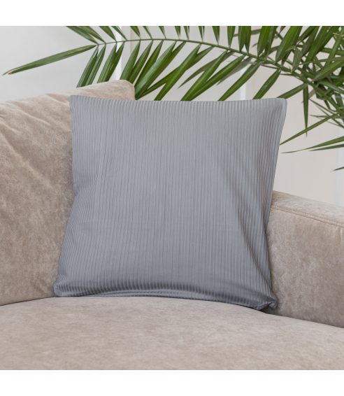 Kuddfodral „Pewter“ 2 St.. Örngott 40x40