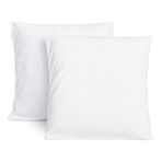 Kuddfodral „White stripes“ 2 St.. Vita sängkläder Kuddfodral „White stripes“ 2 St.. Vita sängkläder