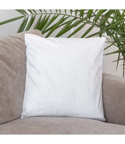 Kuddfodral „Jungle white“ 2 St.. Örngott 40x40
