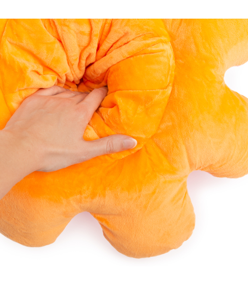 Pagalvė - žaislas „Orange octopus“. Sängkläder barn