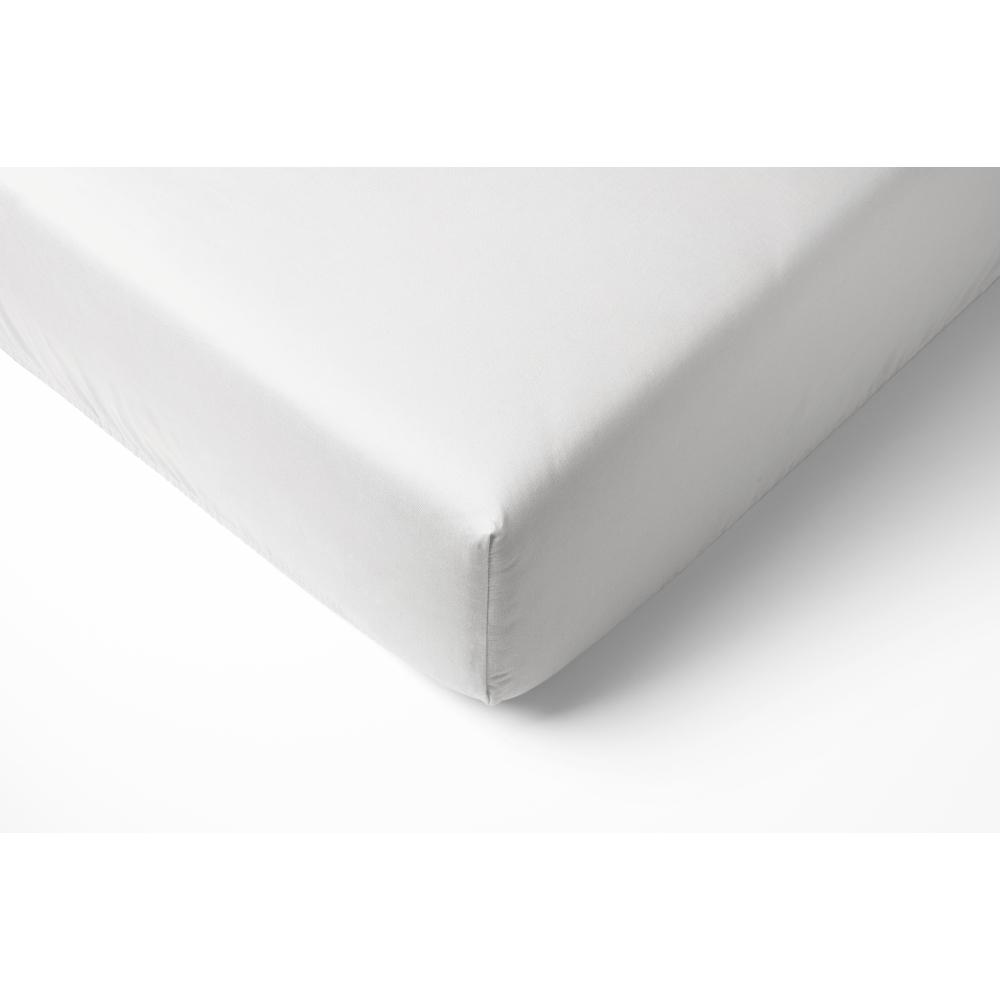 Dra-på-lakan i bomull „White“, 180x200 cm Dra-på-lakan i bomull „White“, 180x200 cm