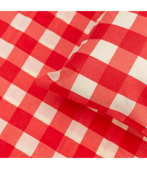 Patalynė kūdikiams „Red grid”. Babysängkläder