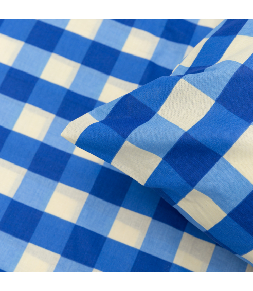 Patalynė kūdikiams „Blue grid”. Babysängkläder