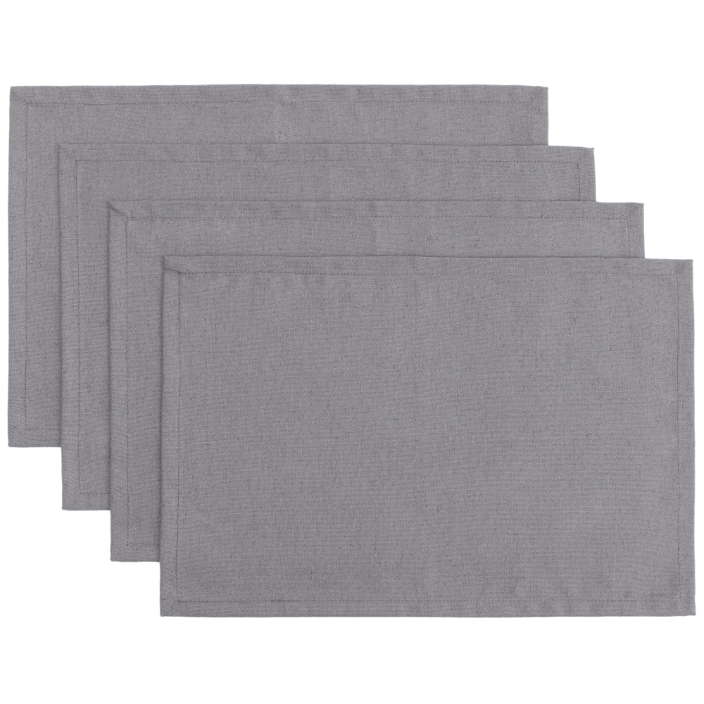 Bordsunderlägg „Linen grey“ 4 st.. Linnedukar, 30x45 cm Bordsunderlägg „Linen grey“ 4 st.. Linnedukar, 30x45 cm