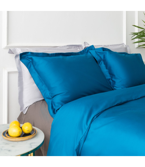 Satin örngott “Turquoise Sateen” 1 st.. Örngott 50×70