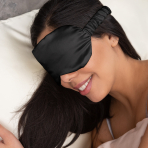 Sovmask siden „Onyx“. Smycken Sovmask siden „Onyx“. Smycken