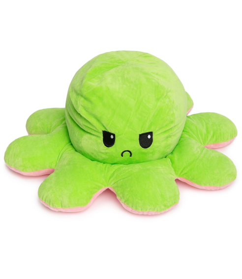 Pagalvė - žaislas „Green octopus“. Sängkläder barn
