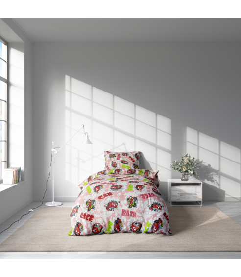 Vaikiškas patalynės komplektas „Bath red”. Sängkläder barn