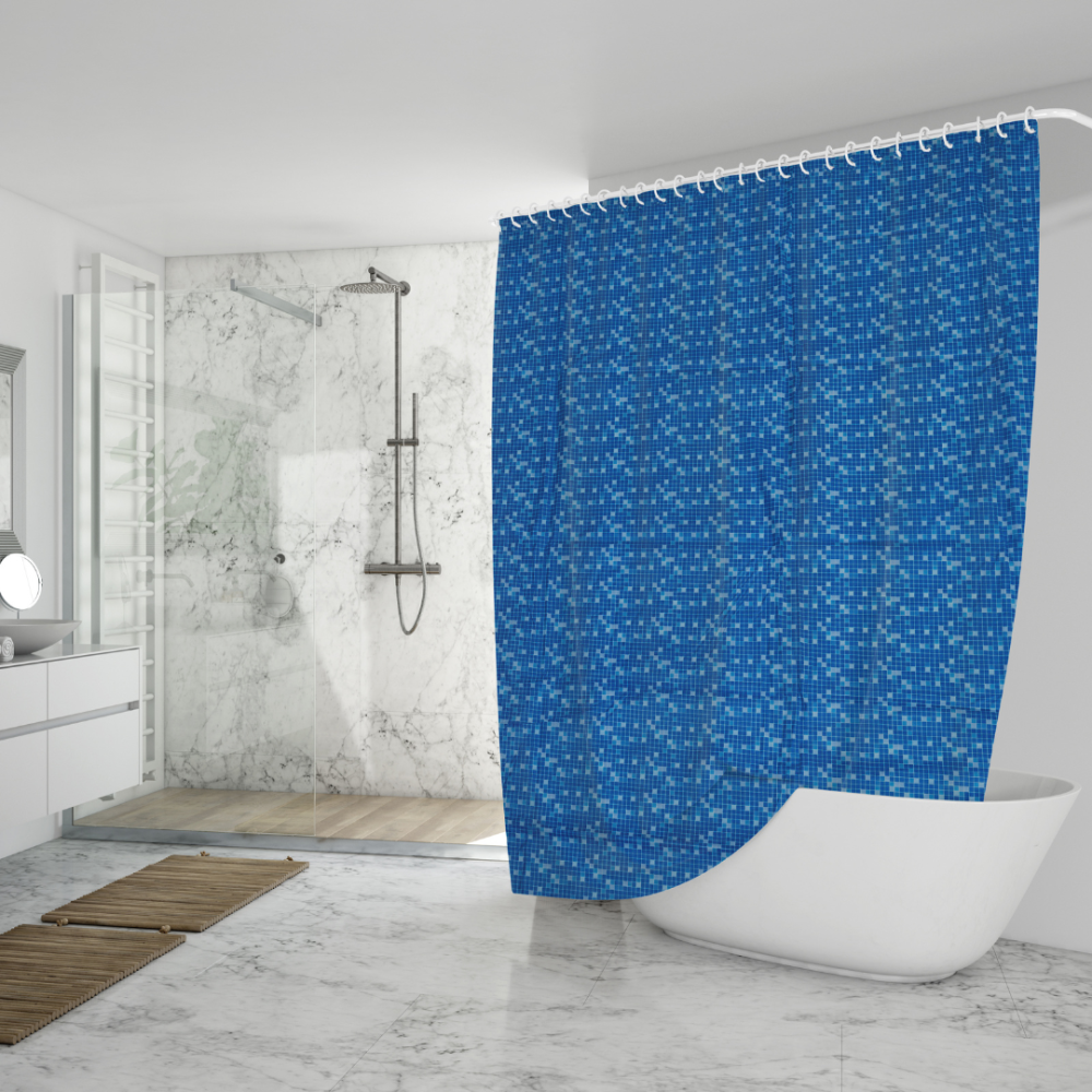 Duschdraperi „Tiles“, 180x180 cm Duschdraperi „Tiles“, 180x180 cm