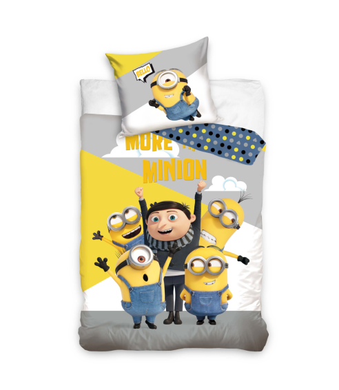 Vaikiškas patalynės komplektas „Minions“. Sängkläder barn