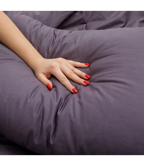 Patalynės komplektas „Classic dark purple“. Bomull sängkläder