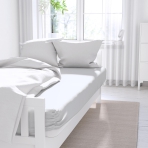 Lakan „Pure white“, 150x220 cm, 180x220 cm, 220x230 cm Lakan „Pure white“, 150x220 cm, 180x220 cm, 220x230 cm