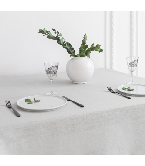 Bordsduk „Linen grey“. Linnedukar