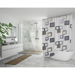 Duschdraperi „Modern“, 180x180 cm Duschdraperi „Modern“, 180x180 cm