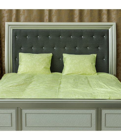 Premium satin påslakanset „Flora“. Satin påslakan