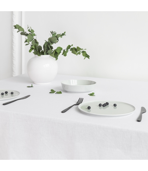 Bordsduk „Linen white“. Linnedukar