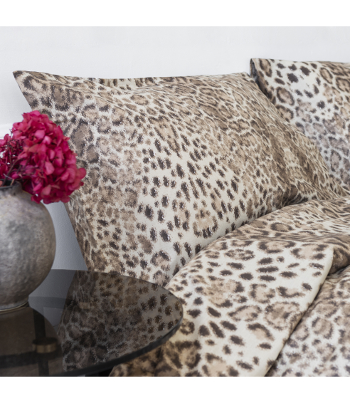 Patalynės komplektas „Leopard“. Bomull sängkläder
