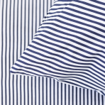 Patalynės komplektas „Blue stripes“. Blå sängkläder, 140x200 cm, 160x200 cm, 200x200 cm Patalynės komplektas „Blue stripes“. Blå sängkläder, 140x200 cm, 160x200 cm, 200x200 cm