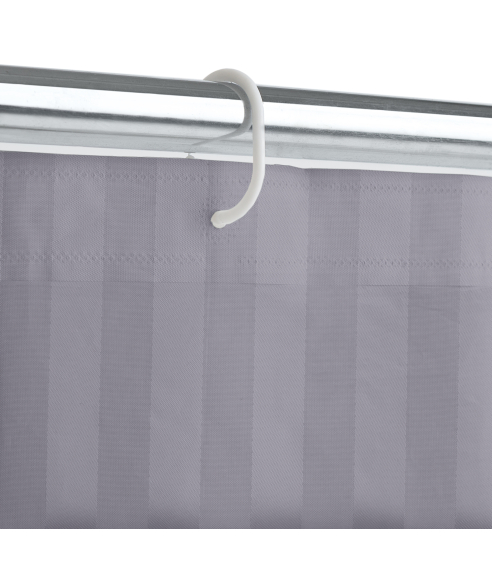 Duschdraperi „Grey lines“. Duschdraperier