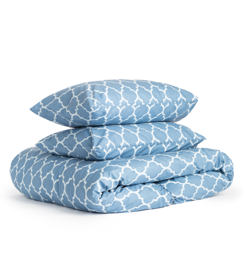 Patalynės komplektas „Morocco blue“. Bomull sängkläder