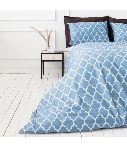 Patalynės komplektas „Morocco blue“. Bomull sängkläder