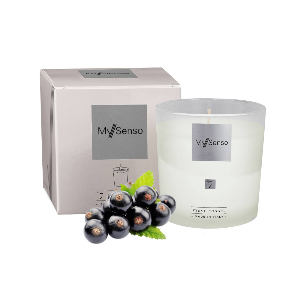 Doftljus „Musc cassis“. Hemdoft Doftljus „Musc cassis“. Hemdoft