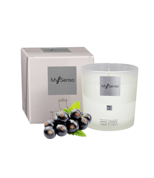 Doftljus „Musc cassis“. Hemdoft