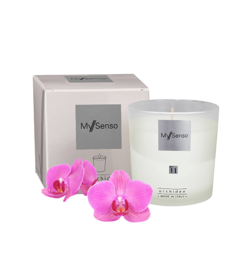 Doftljus „Orchidea“. Hemdoft