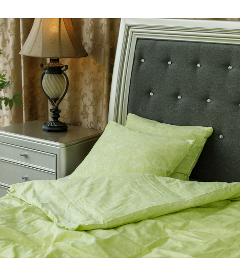 Premium satin påslakanset „Flora“. Satin påslakan