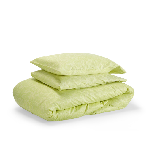 Premium satin påslakanset „Flora“. Satin påslakan
