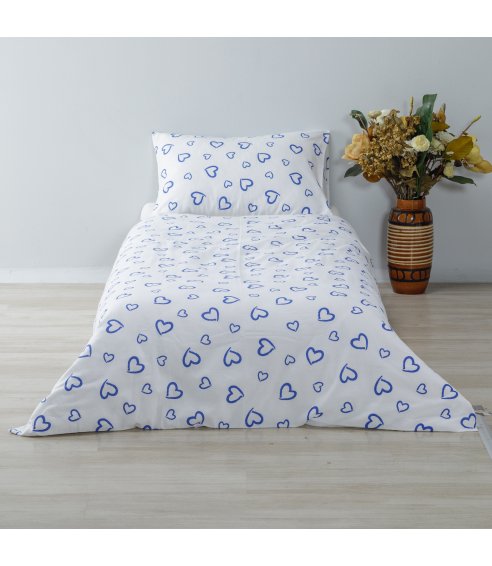 Vaikiškas patalynės komplektas „Blue love“. Sängkläder barn