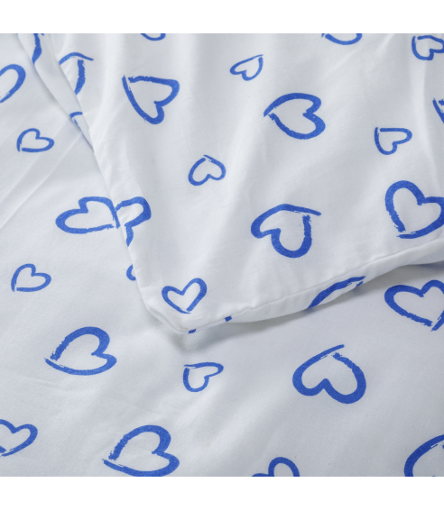 Vaikiškas patalynės komplektas „Blue love“. Sängkläder barn